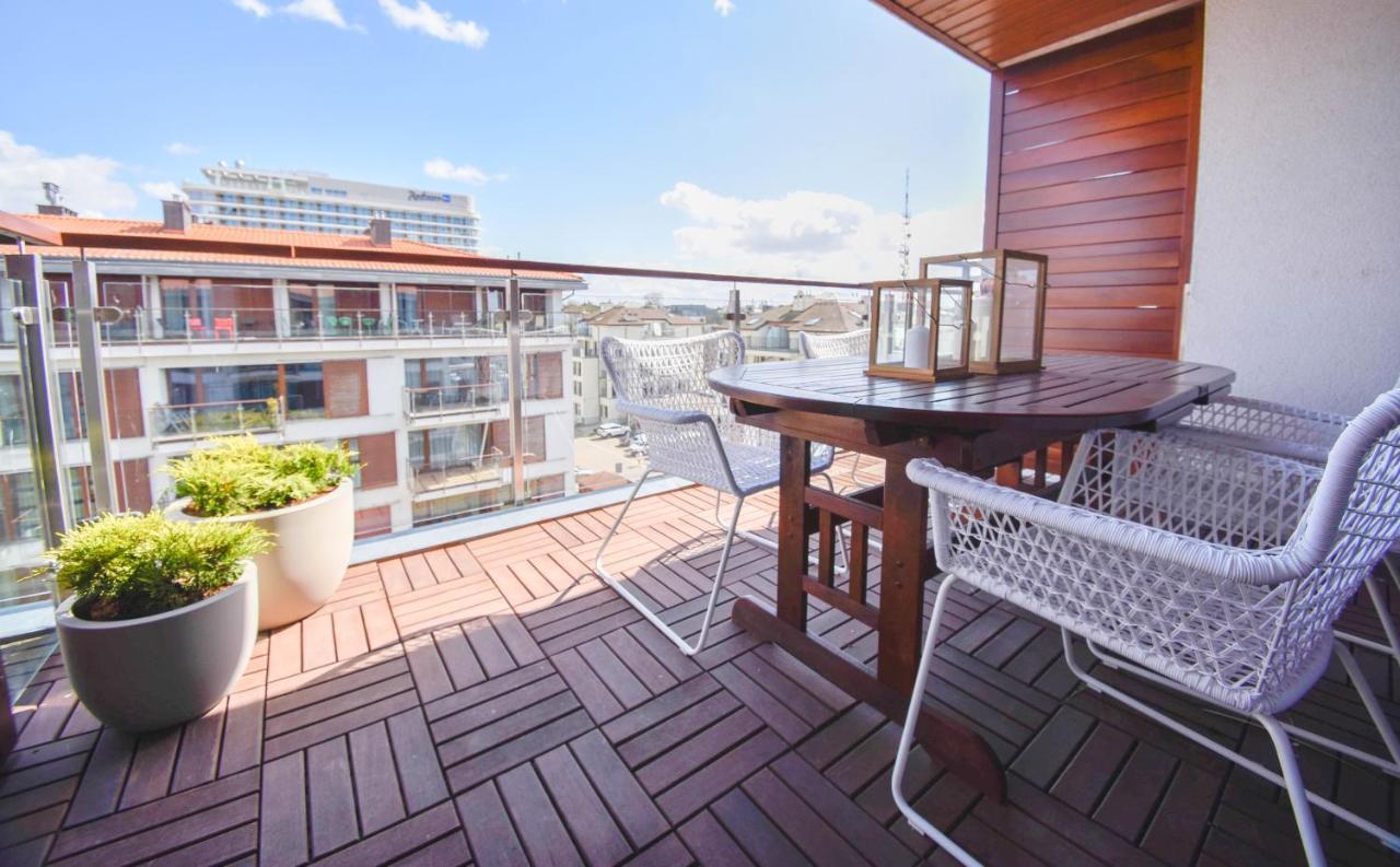 Apartament Dwupoziomowy Z Widokiem Na Morze Swinoujscie Exterior foto